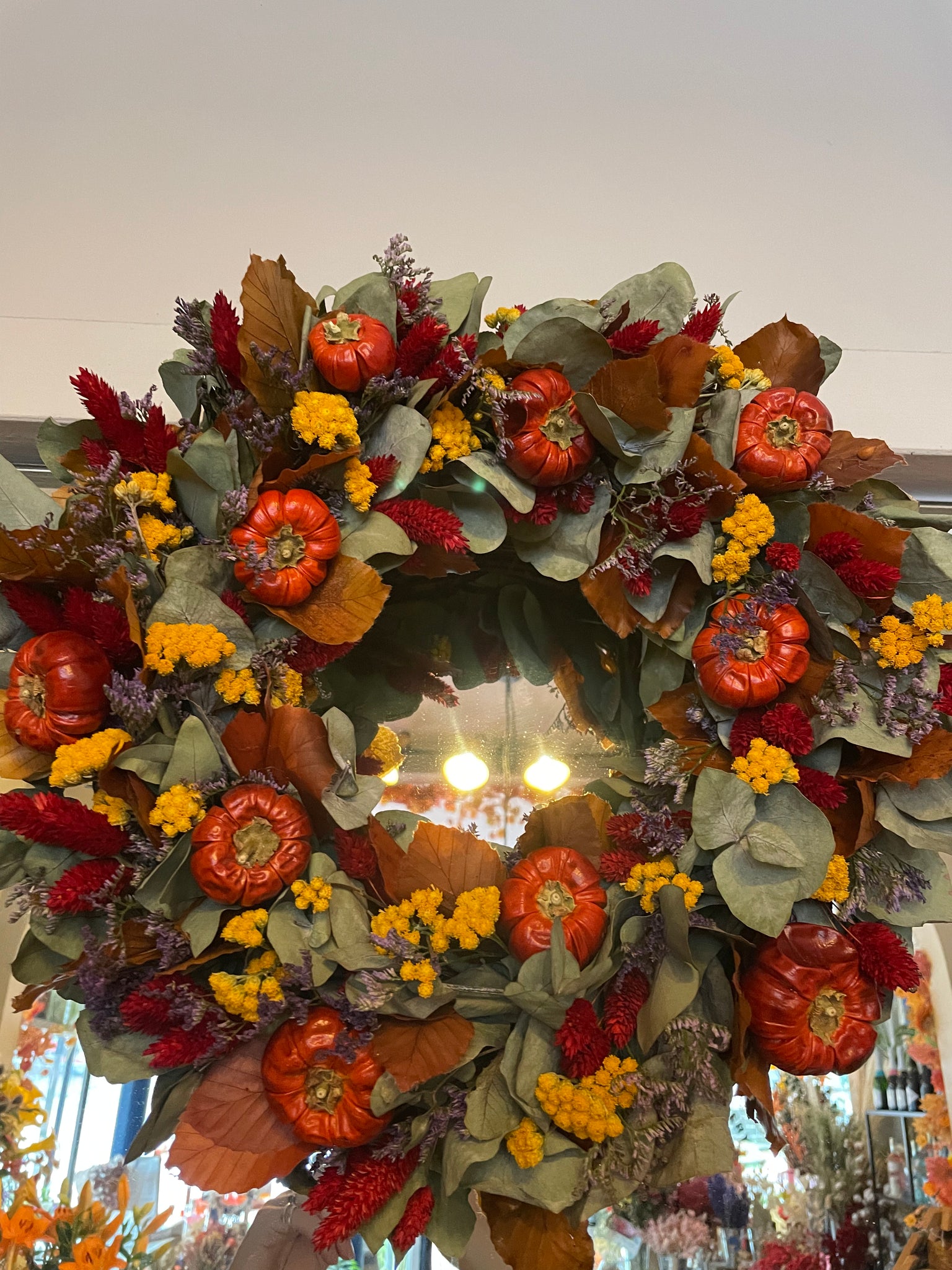 Dried Flower Wreath Workshop – Saturday 23rd March 2024, Starting @ 3pm (£75 per person) 2.5 hours