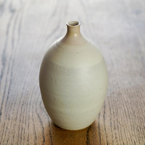 Bellied Bottle in White (Small) - The Cove